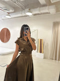 Darkamber occasion Cropped top and pant